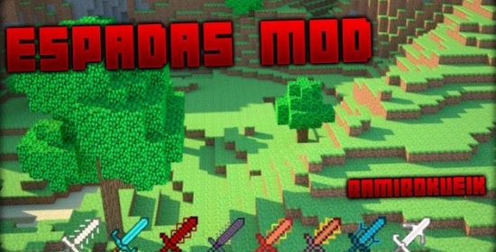 Espadas - Мод на оружие для Minecraft 0.10.3/0.10.0