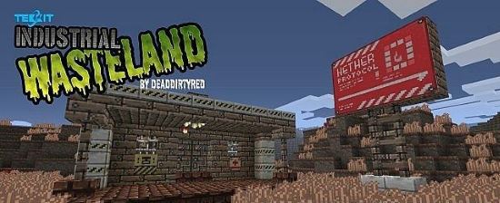 Industrial Wasteland for Tekkit Текстур/Ресурс для Minecraft 1.8