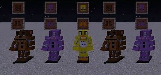 Five Nights at Freddy’s 2 Текстур/Ресурс пак для Minecraft 1.8