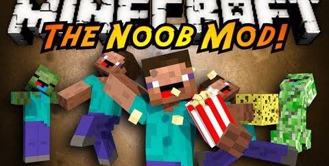 Noob - Новый моб - Нуб мод для Minecraft 1.7.10