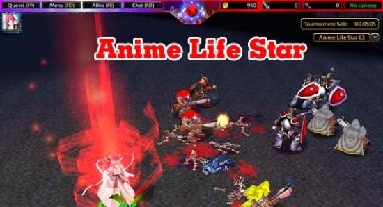Anime Life Star 1.8 для Warcraft 3