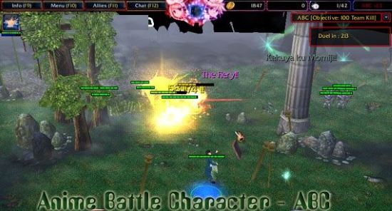 Anime Battle Character 2.0 - ABC v2.0 для Warcraft 3