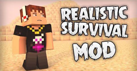 Reastic Survival - Реалистичное выживание мод для Minecraft 1.7.10