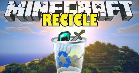 Recycle Items Plus - Раскрафт предметов мод для Minecraft 1.7.10