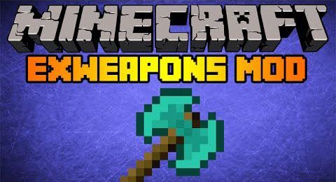 ExWeapons - Средневековое оружие мод для Minecraft 1.7.10