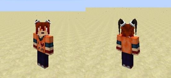TwinTails - Заплетаем косички мод для Minecraft 1.7.10