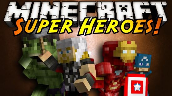 Marvel Супер герои мод для Minecraft PE 0.10.0/0.9.5