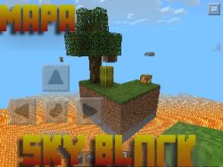 Skyblock карта для Minecraft PE 0.10.0