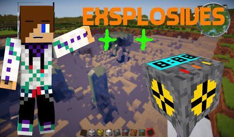 Explosives Plus Plus - Новый динамит мод для Minecraft 1.7.10