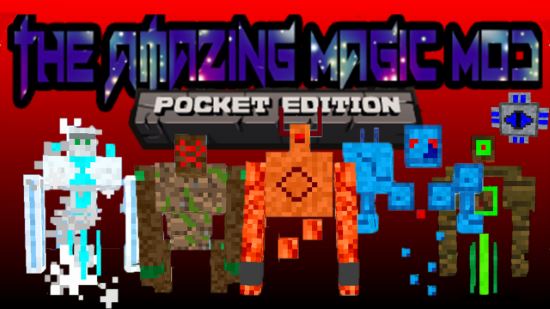 The Amazing Magic - Высшая магия мод для Minecraft PE 0.9.5
