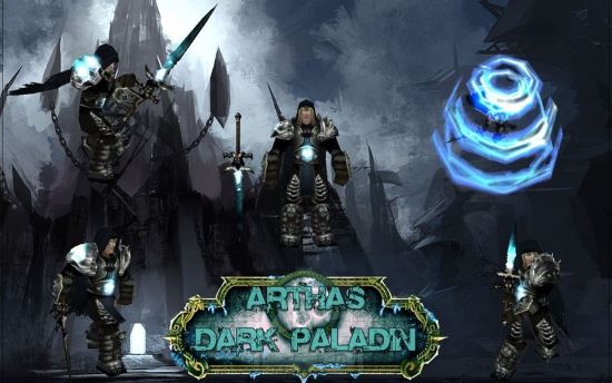 Arthas Dark Paladín для Warcraft 3