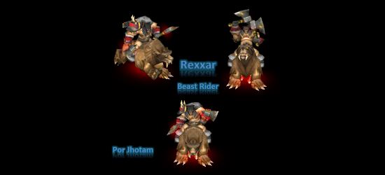 Rexxar Beast Rider для Warcraft 3