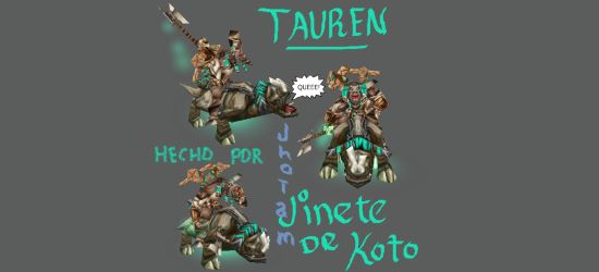 Tauren Kodo Rider для Warcraft 3