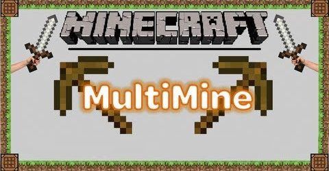 Multi Mine - Разрушение блока с другом мод для Minecraft 1.8/1.7.10/1.7.2/1.6.4/1.5.2