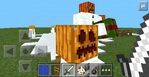 Super Snow Golem - Новый великан мод для Minecraft Pocket Edition 0.9.5