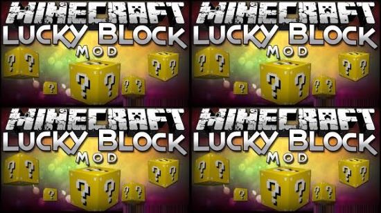 Luckyblock - Блок удачи мод для Minecraft PE 0.10.4/0.10.0/0.9.5
