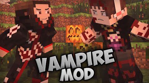 VampZ - Превращение в вампира мод для Minecraft 1.7.10/1.7.2