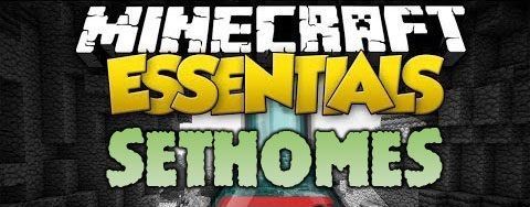 SetHomes мод для Minecraft 1.7.10/1.7.2