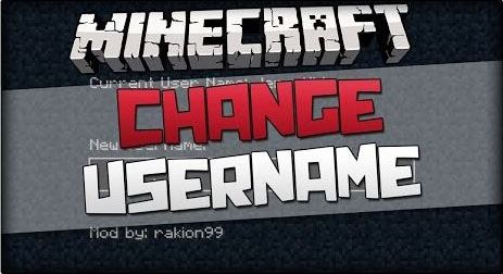 Ingame Username Change мод для Minecraft 1.8/1.7.10