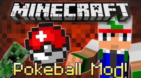 Pokeball мод для Minecraft 1.7.10/1.7.2/1.5.2