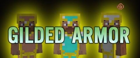 Gilded Armor - Позолоченная броня мод для Minecraft 1.7.10