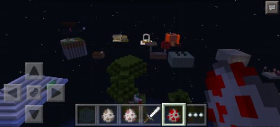 Космос Карта для Minecraft PE 0.10.4/0.10.0/0.9.5