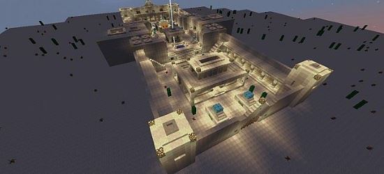 Пустынный коллапс Карта для Minecraft 1.8.2/1.8.1/1.7.10/1.7.2