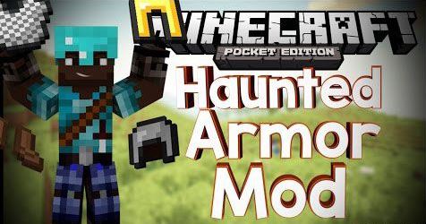 Haunted Armor - 5 новых мобов мод для Minecraft PE 0.10.4/0.10