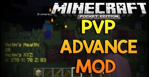 PVP Advance - Улучшение ПвП мод для Minecraft PE 0.10.4/0.10/0.9.5