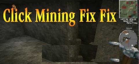 Click Mining Fix мод для Minecraft 1.7.10/1.7.2/1.6.4/1.5.2