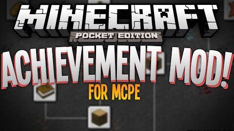 Achievements - Достижения мод для Minecraft PE 0.10.4/0.10.0/0.9.5