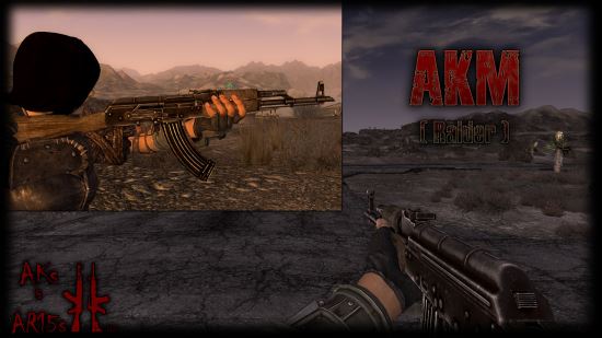 AKs and AR15s Weapons Pack для Fallout: New Vegas