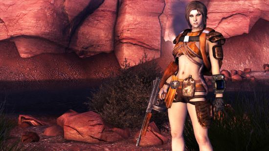 Исправленный механический прицел для ПП 45 калибра для Fallout: New Vegas