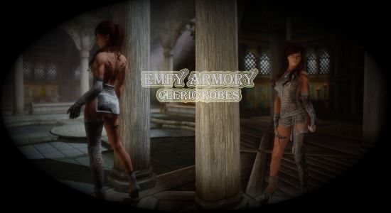 Emfy Armory. Cleric Robes для TES V: Skyrim