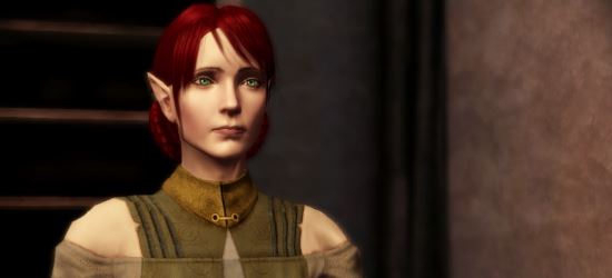 Новая Шианни (сестра городского эльфа) для Dragon Age: Origins