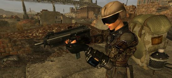 Пистолет-пулемет HK MP7 для Fallout: New Vegas