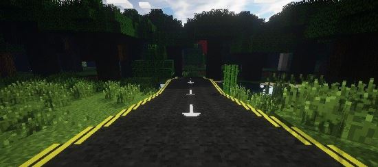 Roads - Мод на дорогу для Minecraft 1.7.10