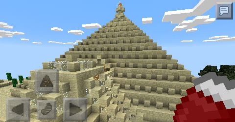 Пирамида Карта на прохождение для Minecraft PE 0.10.4/0.10.0/0.9.5
