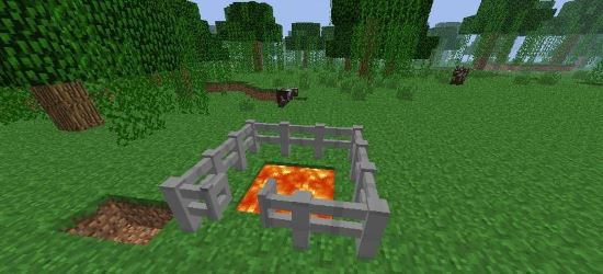 Iron Fence - Железный забор мод для Minecraft 1.7.10/1.7.2