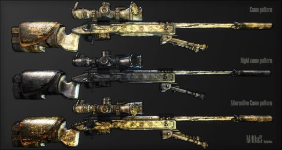 Снайперская винтовка M40a5 для Fallout: New Vegas
