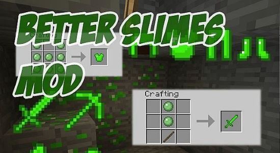 Better Slime мод для Minecraft 1.7.10