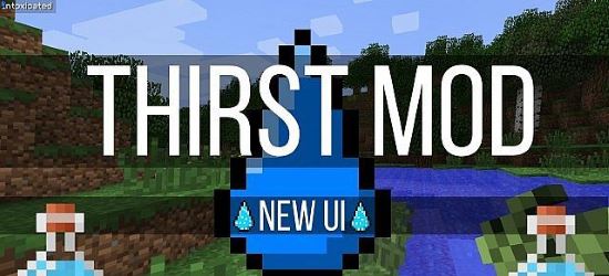 Thirst - Жажда пить мод для Minecraft 1.7.10