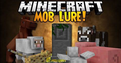 Mob Lure - Приманка для мобов мод для Minecraft 1.7.10