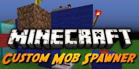 Custom Mob Spawner Mod для Minecraft 1.7.2