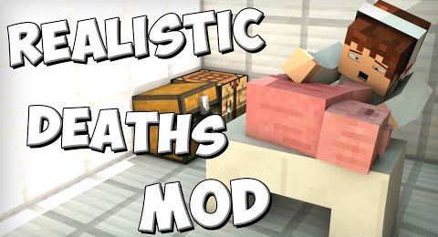 Realistic Deaths - Реалистичная смерть мод для Minecraft 1.7.2