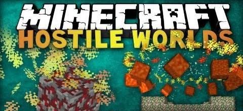 Мод Hostile Worlds для Minecraft 1.7.10/1.6.4/1.5.2