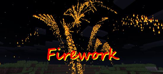 Firework мод для Minecraft PE 0.10.5/0.10.4/0.10.0/0.9.5