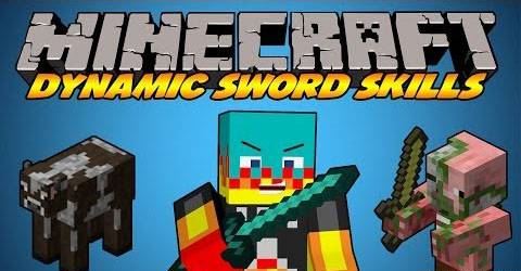 Dynamic Sword Skills - Магические способности мод для Minecraft 1.8/1.7.10/1.7.2/1.6.4