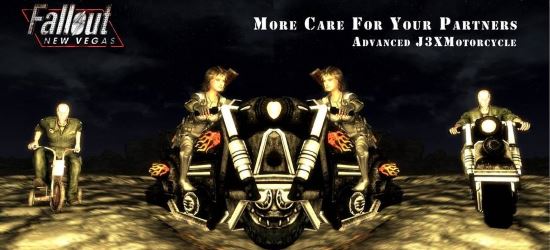 Мотоцикл для Fallout: New Vegas