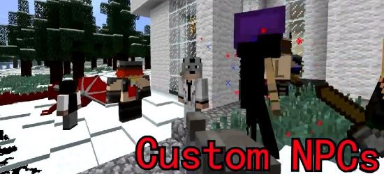 Custom NPCs - Создаем мобов мод для Minecraft 1.8/1.7.10/1.7.2/1.6.4/1.5.2